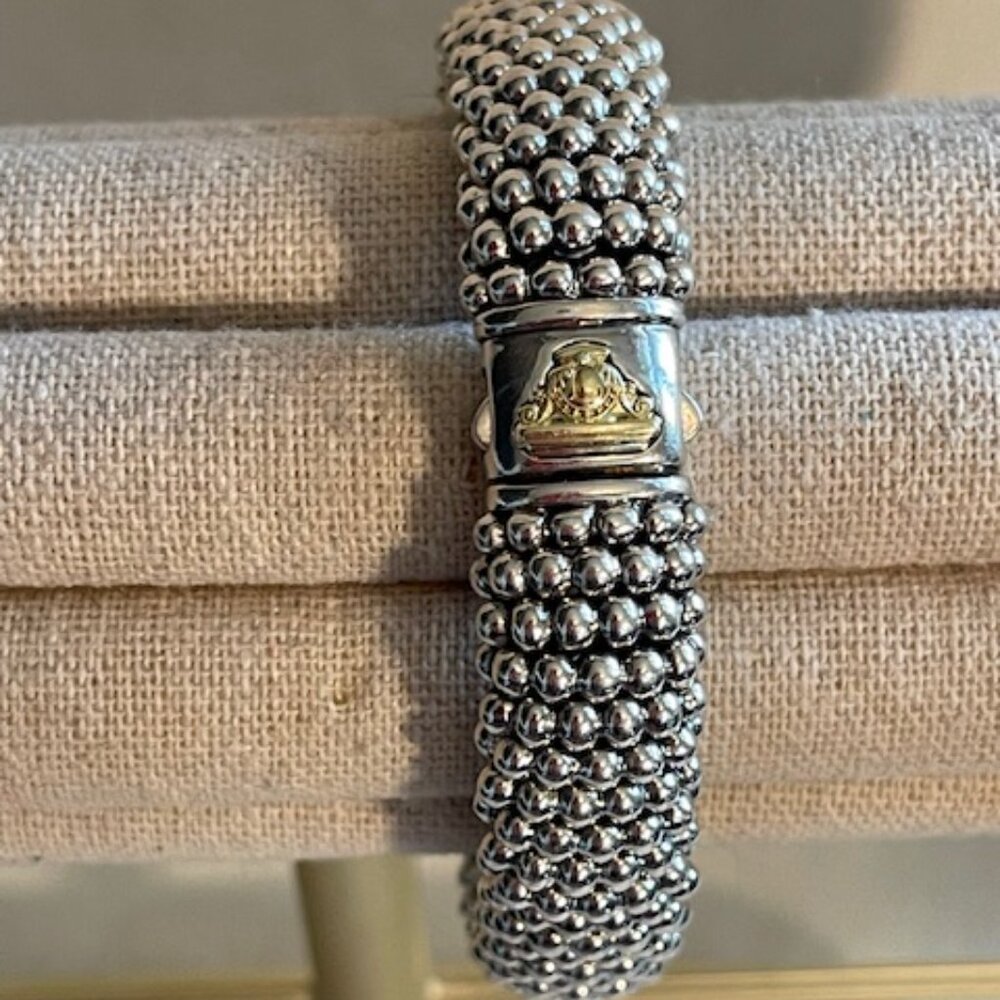Lagos Caviar bracelet with box and card - Picture 3 of 15